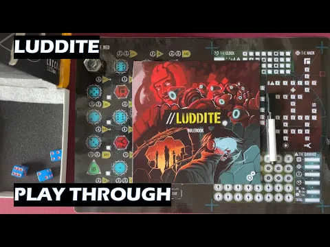 Luddite Roll and Write play through