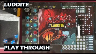 Luddite Roll and Write play through