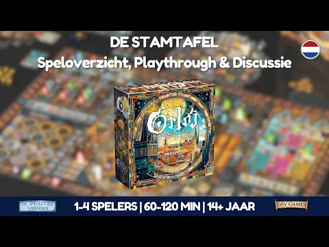 Orloj (2P) - Speloverzicht, Playthrough & Discussie - De Stamtafel #S01A10 [NL]