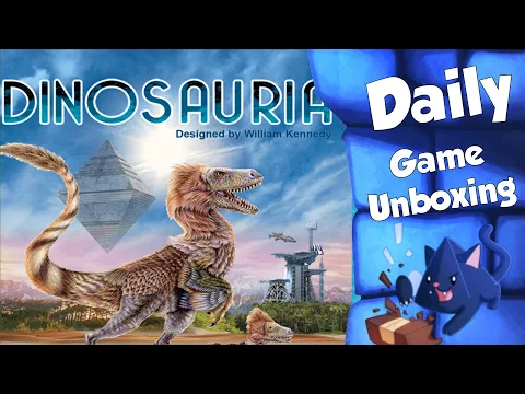 Dinosauria Daily Game Unboxing