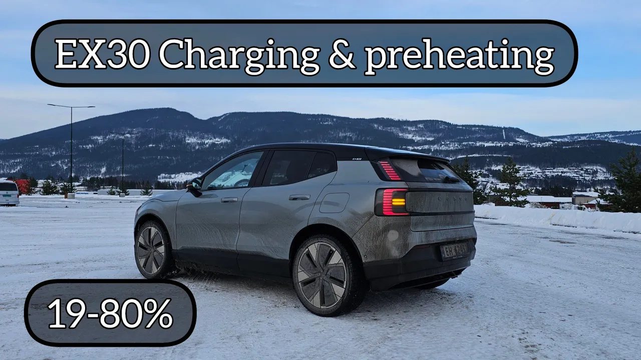 EX30 Charging 🔋 Part 2 with preheating?