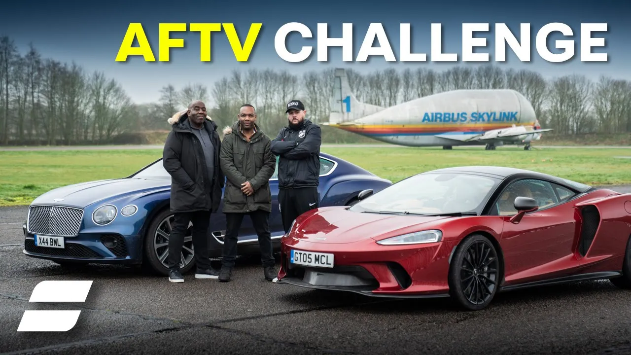 Bentley vs McLaren SLALOM Challenge with AFTV | 4K