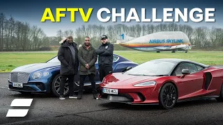 Bentley vs McLaren SLALOM Challenge with AFTV | 4K