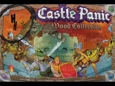 Unboxing Castle Panic Wood Collection