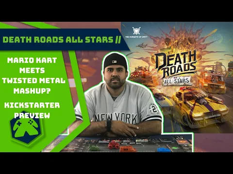 Mario Kart Meets Twisted Metal Board Game? - Death Roads All Stars Preview
