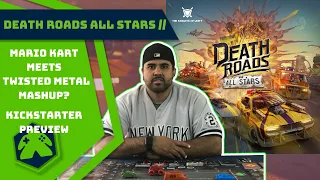 Mario Kart Meets Twisted Metal Board Game? - Death Roads All Stars Preview