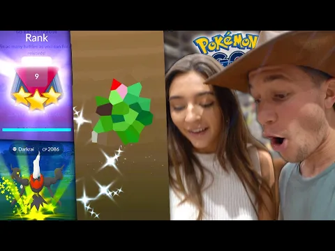 MODEL HATCHES ME A SHINY POKÉMON! SHINY DARKRAI GO BATTLE GRIND BEGINS!
(POKÉMON GO)