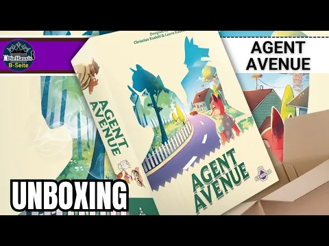 Agent Avenue Spiel Unboxing – Was steckt drin? | DieHausis B-Seite