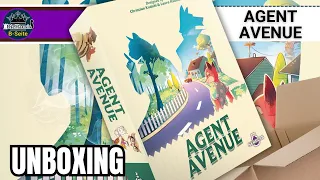 Agent Avenue Spiel Unboxing – Was steckt drin? | DieHausis B-Seite