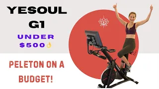 Yesoul G1 Plus Exercise Bike  / A Peloton for a Fraction of the Price