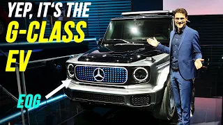 Mercedes G-Class EV⚡is coming! Electric EQG Premiere PREVIEW