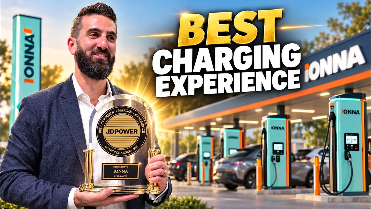 IONNA Takes the Top Spot in J.D. Power’s EV Charging Experience Study