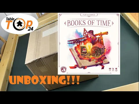 Books of Time Unboxing