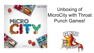 Unboxing of Micro City with Throat Punch Games
