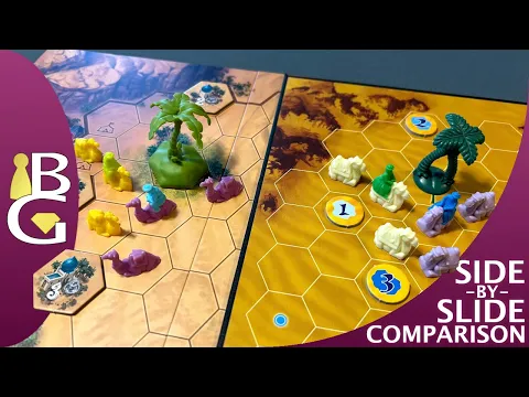 Through the Desert — Side-by-Slide Board Game Comparison 👥