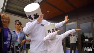 Marshmello Supports Special Olympics 2018
