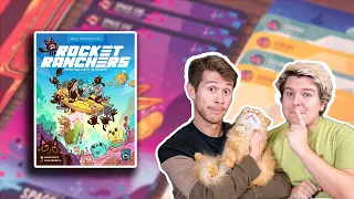 Rocket Ranchers | A Thematic Set Collection! So Many Species! (Board Game Overview and Review #99)