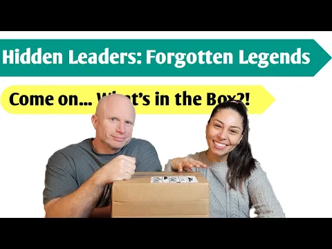 More Intrigue: An Unboxing of Hidden Leaders - Forgotten Legends Expansion