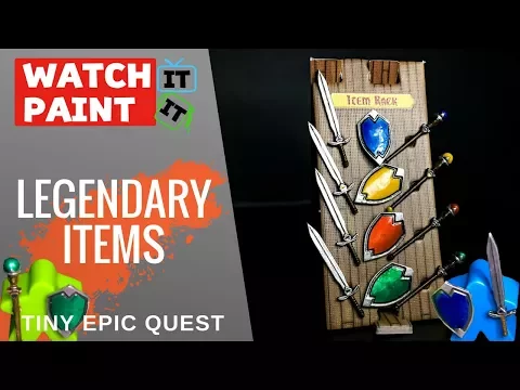Tiny Epic Quest - Painting Legendary Items