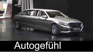 All-new Mercedes-Maybach S600 Pullman reveal by Daimler CEO - Autogefühl