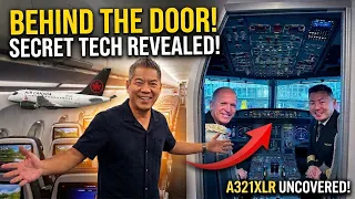 What’s Behind The Flight Deck Door? Inside Air Canada's NEW A321XLR!