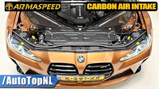 CARBON FIBER air intake is an M3 G80 MUST HAVE! by AutoTopNL