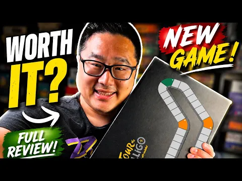 Racing Meets Strategy in This New Board Game! | Tour de Colligo Kickstarter First Look @colligo_cc