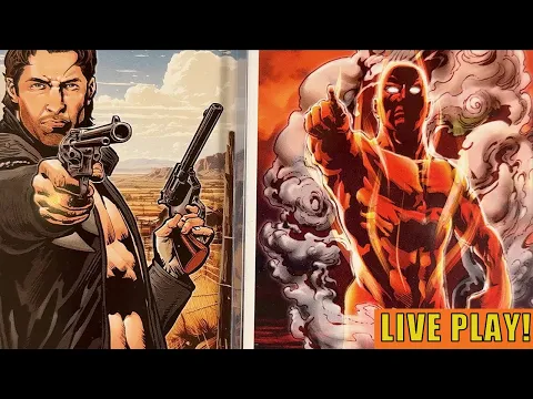 Let's Play Champions of the Galaxy Live Play Filsinger Games - Solo Tabletop Wrestling RPG - M2.561