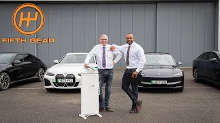 New Tesla Model 3 vs BMW i4, Ioniq 6 & VW ID.7: Who Wins the Repmobile Crown? | Fifth Gear