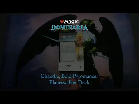Magic: The Gathering: Dominaria - Chandra, Bold Pyromancer Planeswalker Deck