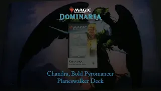 Magic: The Gathering: Dominaria - Chandra, Bold Pyromancer Planeswalker Deck