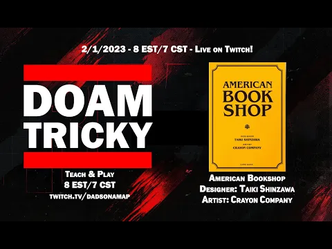 It's TRICKY: American Bookshop Live Teach & Play