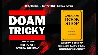 It's TRICKY: American Bookshop Live Teach & Play