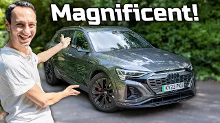 Audi Q8 e-tron review: Bigger Battery = More Range!