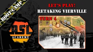 Advanced Squad Leader Tutorial # 21 - Lets Play! Retaking Vierville, Turn 4 (END)