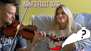 I Played Violin for my NEWBORN at the Hospital! (Birth Story)