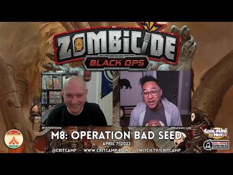 Zombicide Black Ops M8: Operation Bad Seed - Crit Camp