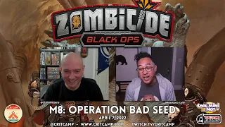 Zombicide Black Ops M8: Operation Bad Seed - Crit Camp