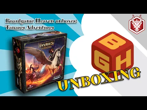 Boardgame Heaven Unboxing 166: Tanares Adventures (Dragori Games)