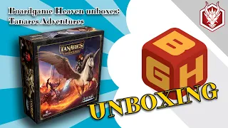 Boardgame Heaven Unboxing 166: Tanares Adventures (Dragori Games)