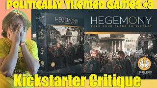Hegemony: Lead your Class to Victory - Kickstarter Critique