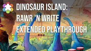 Dinosaur Island: Rawr 'n Write Extended Playthrough