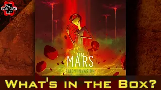 On Mars: Alien Invasion (Expansion) | What's in the Box?