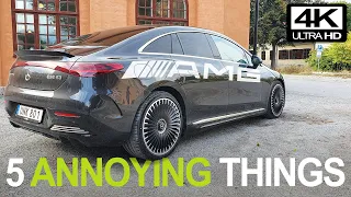 Mercedes EQE 53 AMG - 5 most annoying things!