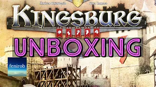 Kingsburg Board Game (2nd Edition) | Unboxing (No Talking)