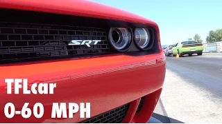 We test the 2015 Dodge Challenger Hellcat from 0-60 MPH over & over again