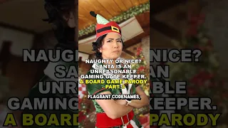 Santa won't let them play Codenames wrong #boardgame #shorts #viral