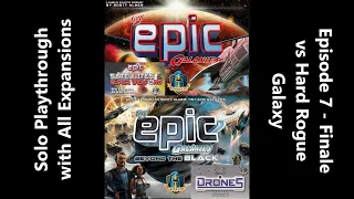 Tiny Epic Galaxies - Solo Playthrough w/ All Expansions - Episode 7 - Finale