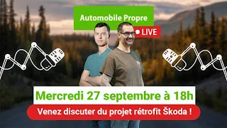 Le projet rétrofit avec Škoda est lancé, venez en discuter !
