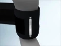 Welch Allyn Flexiport Thigh Cuff size 13 Inflation System (40-55cm) video